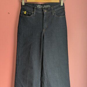 High Waisted Cropped Denim